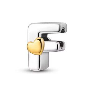 Letter F Charm